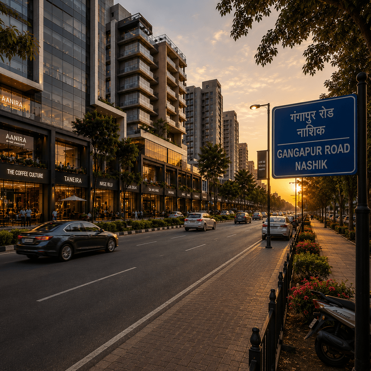 Gangapur Road digital advertising